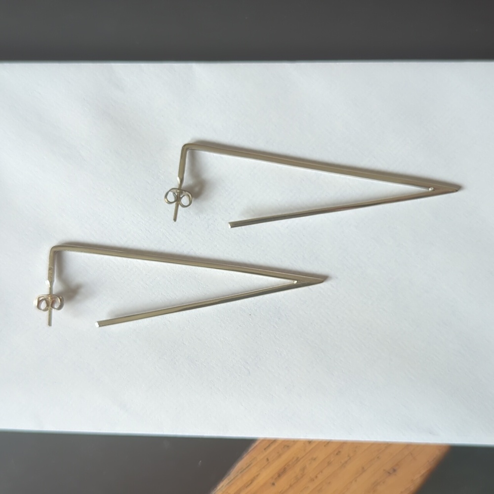 Sterling contemporary earrings